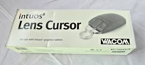 Wacom Intuos2 Lens Cursor XC-210 - 5-Button Digitizing Mouse - Boxed NOS - Picture 1 of 2
