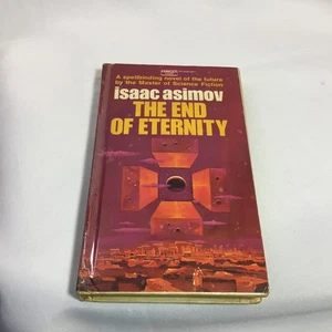 The End of Eternity by Isaac Asimov Vintage Hardcover 1971 Fawcett Crest Sci-Fi - Picture 1 of 9