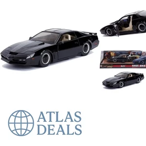 Iconic 1982 Knight Rider K.I.T.T. Die-Cast Car 1:24 Scale - Fun Light-Up Feature - Picture 1 of 4