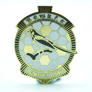 Newcastle West A.F.C. Enamel Pin Badge - Rare - Irish Club - Vintage (1980s) - Picture 1 of 2