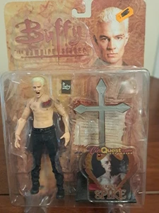 GRAVE SPIKE VAMPIRE FROM BUFFY - 6" - LARGE CROSS AND KNEELER WITH 20 CANDLES - Picture 1 of 1
