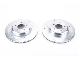 56NV96S Rear Brake Rotor Set Fits 2017-2020 BMW 430i xDrive Gran Coupe - Picture 1 of 1
