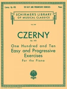 Czerny 110 Ejercicios fáciles y progresivos Op 453 Schirmer Piano Book 050256150 - Imagen 1 de 1