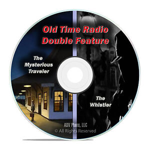 Mysterious Traveler & The Whistler, ALL 601 Episodes, Old Time Radio MP3 DVD F62
