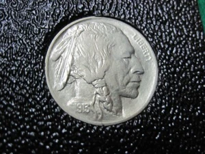 1913 Typ 1 Büffelnickel 5c Gemme Stempelglanz hervorragender Augenreiz - Bild 1 von 2