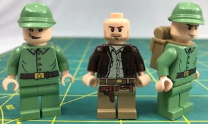 LEGO Minifigur Lot-Indiana Jones (ohne Hut) & 2 russische Garde 77015 iaj056 - Bild 1 von 13