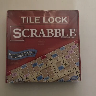 Scrabble Tile Lock Board Game Sealed - Image 1 of 3