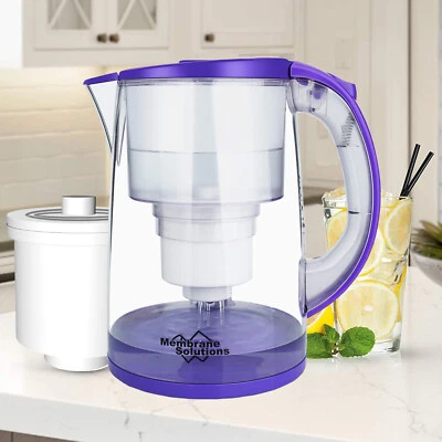 DP05R Filtered Water Pitcher w/Filter 3.5L Pure Healthy Water Ionizer,Clean Jug - Image 1 of 4