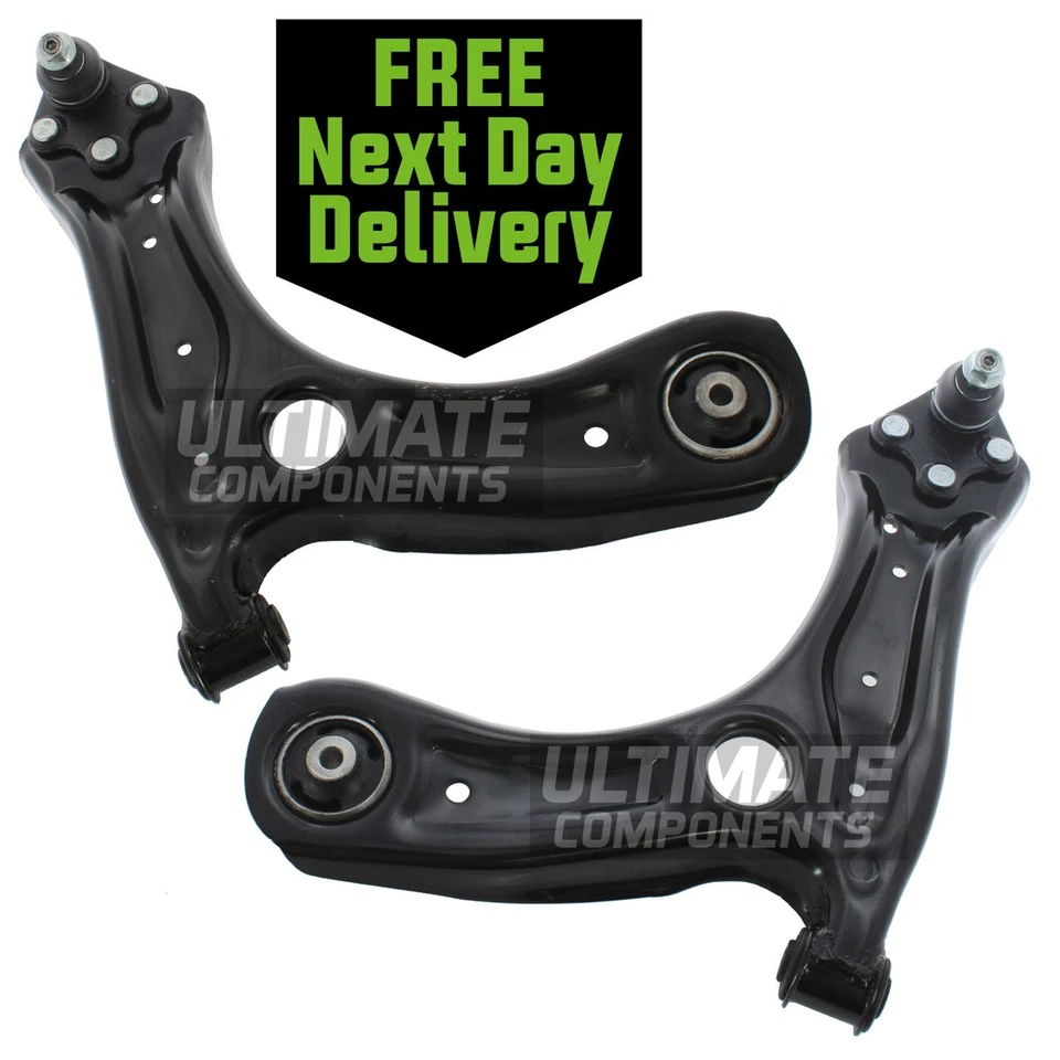 Brazos Wishbone de suspensión inferior delantera Seat Toledo 2012-2016 1 par izquierdo y derecho Foto 1 de 4