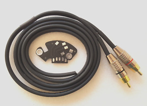 Technics Sl 1200 1210 1800 MK2 MK3 Cable Phono RCA Record Player Da Weld 1.25 MT