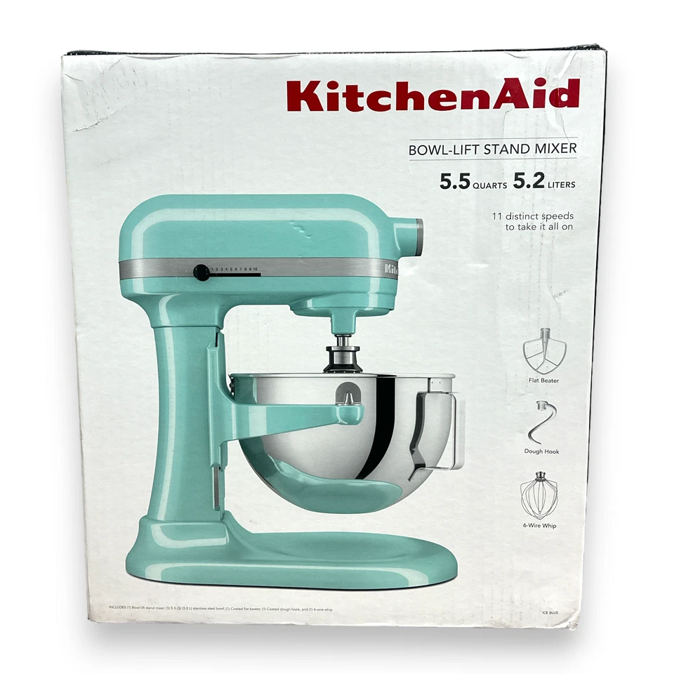 KitchenAid KSM55 5.5qt Bowl-Lift Stand Mixer - Ice