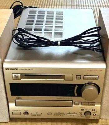 ONKYO FR-V3 CD MD Recorder Tuner Amplifier Audio No speaker 55W AC100V Japan - Image 1 of 4