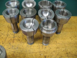 HARDINGE 2" EDC 5C MACHINABLE EMERGENCY COLLETS ~10PCS~STEP CHUCKS DV-59 HLV-H - Picture 1 of 5