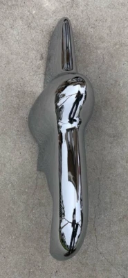 Protector parachoques SD MERCURY OCHO DELUXE DELANTERO DERECHO NUEVO CROMADO 1951 51 OEM Foto 1 de 4