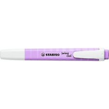 Stabilo 275/155-8 Chisel Tip Marker - Lilac, Chisel Tip, White, Round, 1 mm