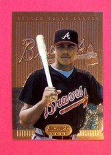 1995 Bowman's Best Blue Baseball Card #7 Andruw Jones