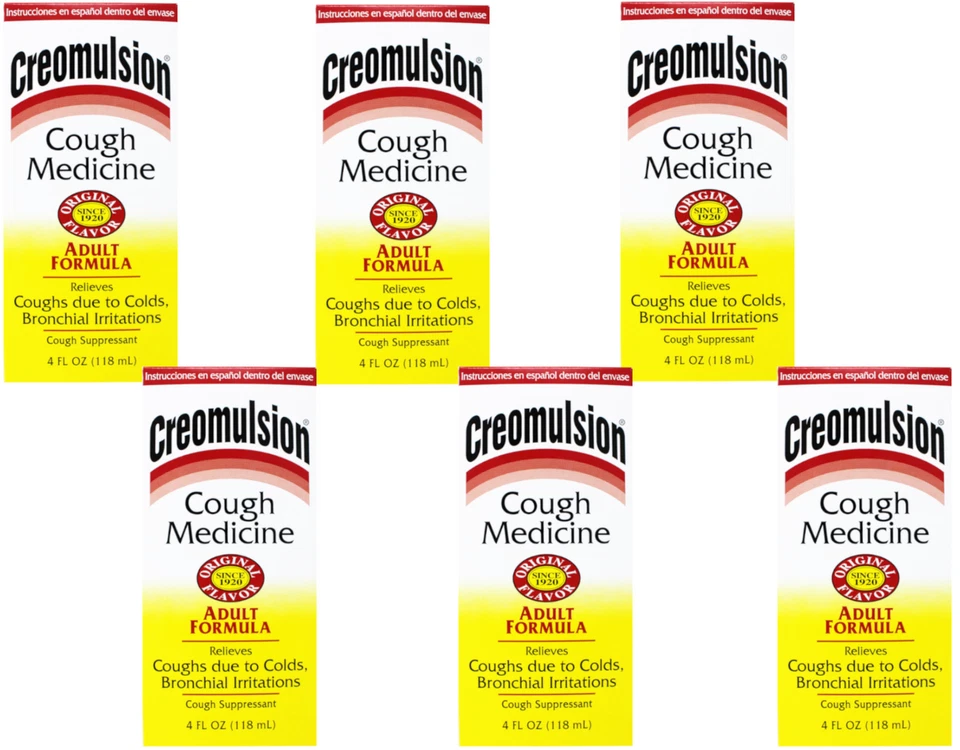 Creomulsion Adult Formula Cough Medicine 4oz 861997000301s241