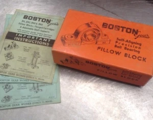 NOS Boston Gear Self Aligning Ball Bearing Pillow Block BNM 1 - Picture 1 of 7