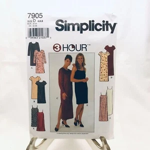 #7905 Simplicity womans dress sewing pattern 4-8 - Picture 1 of 3