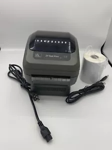 Zebra ZP500 Plus/ZP500 Label Thermal Printer with Cables & Labels VERY GOOD - Picture 1 of 6