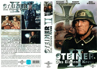 (VHS) Steiner – Das Eiserne Kreuz II - Richard Burton, Robert Mitchum (1979) - Bild 1 von 2