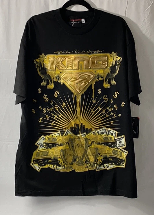 Nothing But Net Y2K Hip Hop 1990s Rap Bling T Shirt XL NBN gear NWT - Image 1 of 4