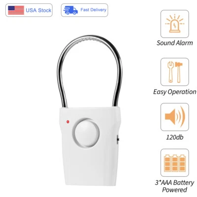 KERUI 120dB Touch Sensor Handle Alarm Anti-Theft Security Door Knob Window Burglar