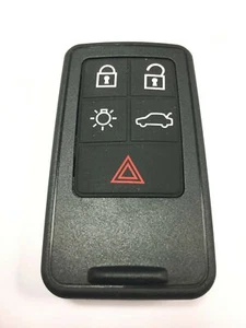 Funda RFC 5 botones para Volvo S60 Smart Remote Fob 2010 - 2018 - Imagen 1 de 3