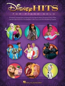 Disney Hits for Piano Solo Sheet Music Piano Solo Songbook NEW 000128219 - Picture 1 of 1
