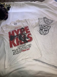 Lote If 2 Camisetas Unisex Gráficas Talla Mediana - Imagen 1 de 7