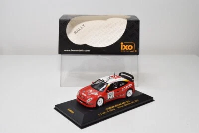 B21 1:43 IXO RAM090 CITROEN XSARA WRC #21 WINNER GERMANY RALLY 2002 LOEB MIB - Immagine 1 di 4