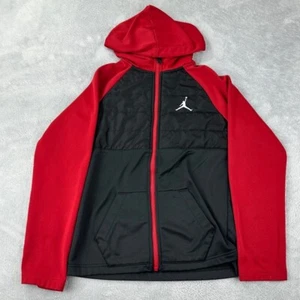 Jordan Air Black / Red Hoodie Youth Size M - Picture 1 of 10
