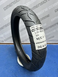 1 GOMMA MOTO CONTINENTAL 120 70 19 60V M/C ESTIVA USATA 80% DOT 3622 - Foto 1 di 9