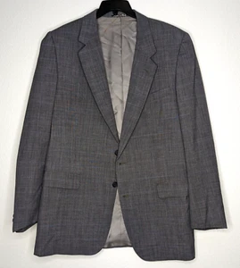 D’Avenza Santoro Super 100's Men's 44R Sport Coat Jacket Blazer 100% Wool Gray - Picture 1 of 15