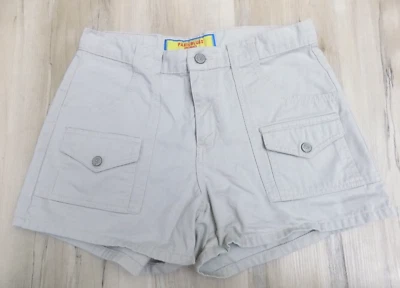 Pantalones Cortos Vintage Paris Azul Caqui Talla 7 Caqui Carga Foto 1 de 4