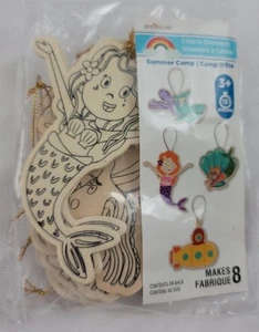 Creatology Summer Camp Color In Ornaments Mermaids Under The Sea New - Picture 1 of 3