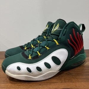 Nike Sonic Flight Gary Payton Size US 13 Basketball Shoes 2013 SuperSonics Rare - Picture 1 of 13