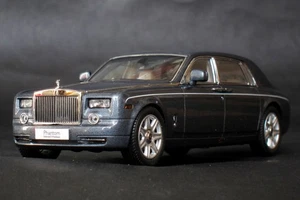 Kyosho Rolls-Royce Phantom 7th EWB Sedan Die-cast 1/43 No box Blue - Picture 1 of 16