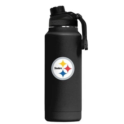 Vaso Pittsburgh Steelers NFL 34 OZ Action Hydra Orca Logo Foto 1 de 2