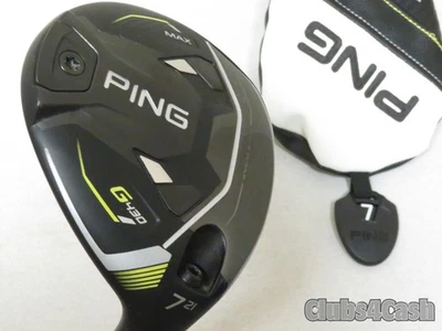 PING G430 Max Fairway 21°  7 Wood Alta 65 Black Regular Flex +Cover   Near MINT - Image 1 of 4