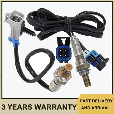 Sensor de oxígeno 2 piezas para Pontiac Grand Am 2001-2004 3,4 L 2001-03 Chevy Malibu 3,1 L Foto 1 de 4