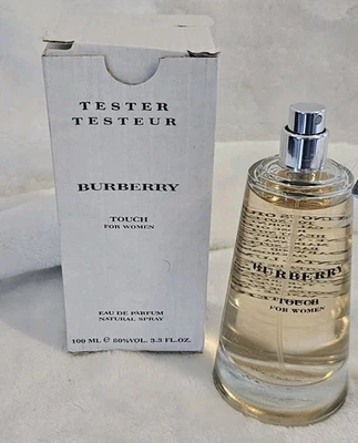 Perfume para mujer Burberry Touch 3,3/3,4 OZ eau de parfum nuevo en caja probador con caja Foto 1 de 4