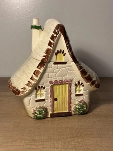 Vintage 1953 House Cookie Jar, Original Sierra Vista CA Pottery Mid-Century - Picture 1 of 18