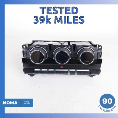 16-17 Jaguar X152 F-Type A/C Heater Climate Control Switch Panel OEM 39k - Image 1 of 4