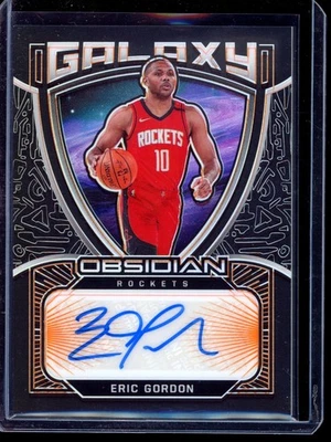 2020-21 Panini Obsidian Eric Gordon Galaxy Electric Etch Orange Auto 50/50 - Image 1 of 2