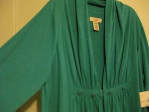 NEW Covington Woman Teal color-Sweater-plus size 22-24 - Picture 1 of 4