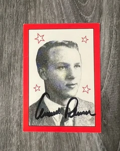 ARNOLD PALMER GOLF LEGEND SIGNED AUTOGRAMM 1993 HIGH SCHOOL HEROES KARTE MIT COA - Bild 1 von 2