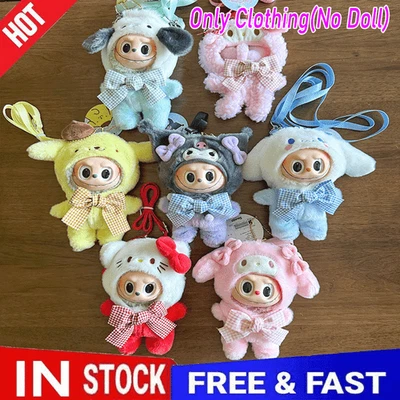 Conjunto de ropa de vestir para muñeca de peluche para Labubu The Monsters 2025 NUEVO Foto 1 de 4