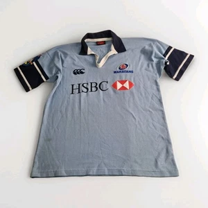 Vintage NSW WARATAHS RUGBY Canterbury Mens Size M Super 14 Jersey Shirt See Pics - Picture 1 of 11