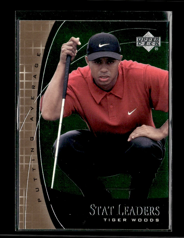 2001-02 Upper Deck Tiger Woods Stat Leaders #SL7 - image 1 of 2